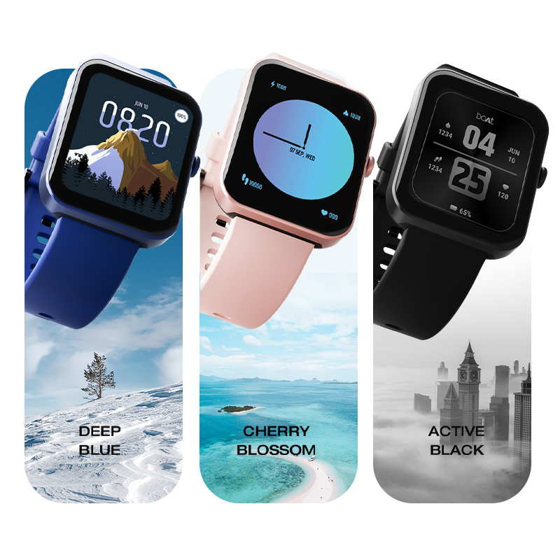 boAt Wave Leap Call | Premium Bluetooth Calling Smartwatch with 1.83" (4.64 cm) HD Display, 100+ Sports Modes, 10 Days Of Battery Life - boAt Lifestyle