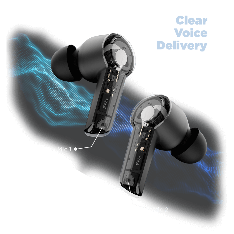 boAt Airdopes 411 ANC | Noise-Cancelling Earbuds with 10mm Drivers, ASAPTM Charge Technology, Up to 25dB ANC, ENx™ Technology, 17.5 Hours Playback - boAt Lifestyle