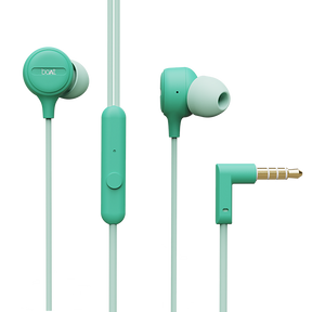 boat green earphones