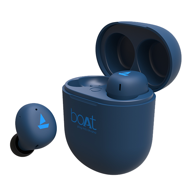 Boat Airdopes 381 Best In Ear Wireless Earbuds Bold Blue Boat Lifestyle