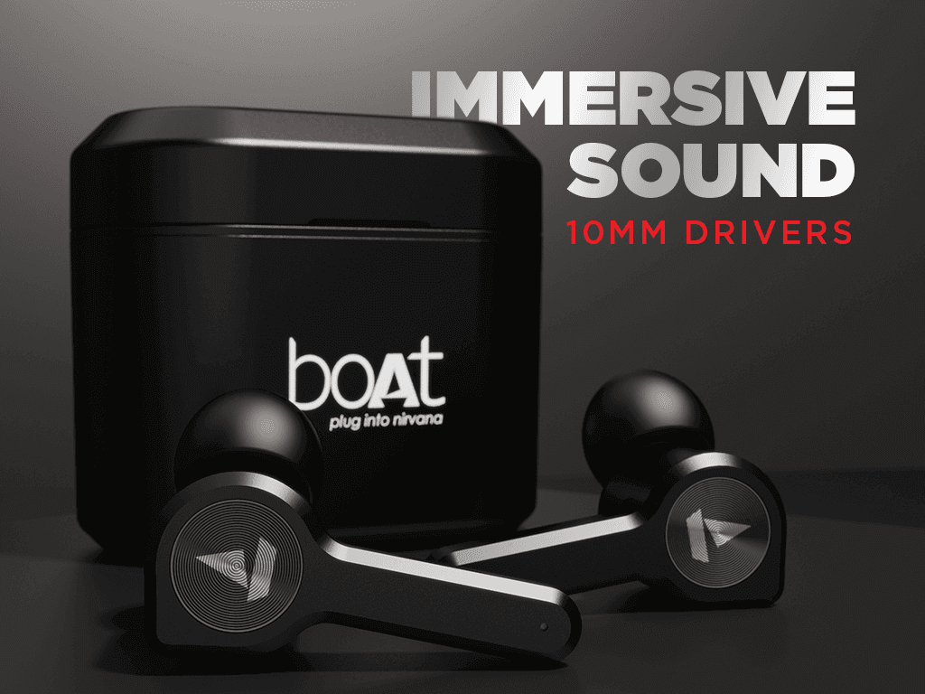 boat airdopes 408 wireless earbuds