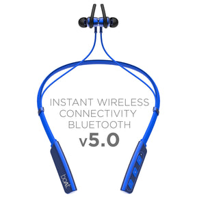 boAt Rockerz 238 | Bluetooth Stereo Wireless Earphone with Up to 8 Hours of Uninterrupted Music, Fast Charging, IPX5 sweat and water resistance
