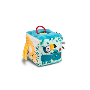 Jungle Activity Sound Cube - Hitchcock Paper Co. - Activity Cube For Infants