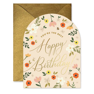 You're the Best Birthday Card - Hitchcock Paper Co.