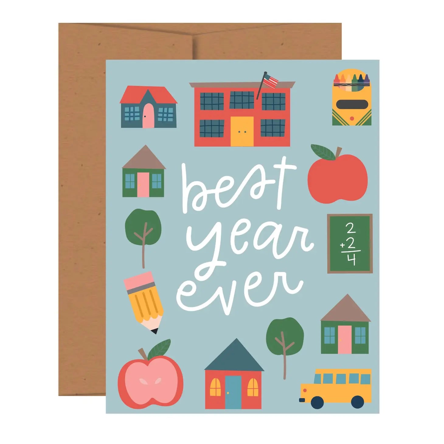 Best Year Ever Teacher Appreciation Card