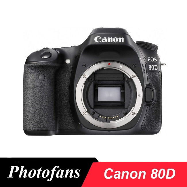 Canon 80D DSLR Camera -24.2MP -Vari-Angle Touchscreen -Video - Wi-Fi