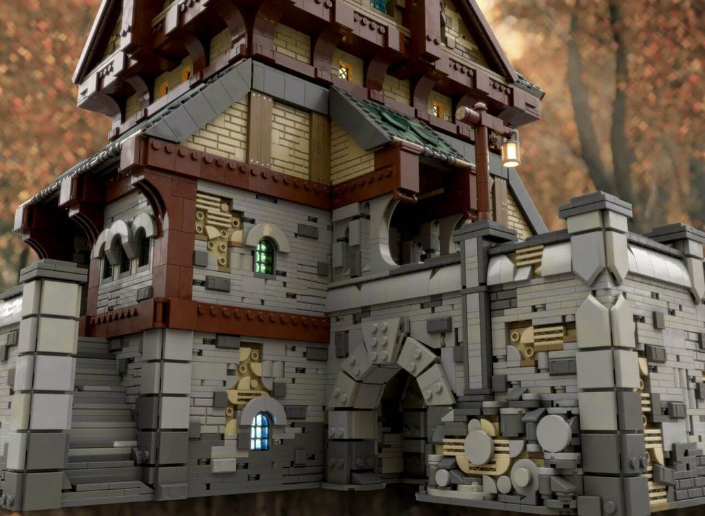 The walking mausoleum from Elden Ring was recreated with LEGO parts - the structure weighs 13 kg | LAMINIFIGS.com