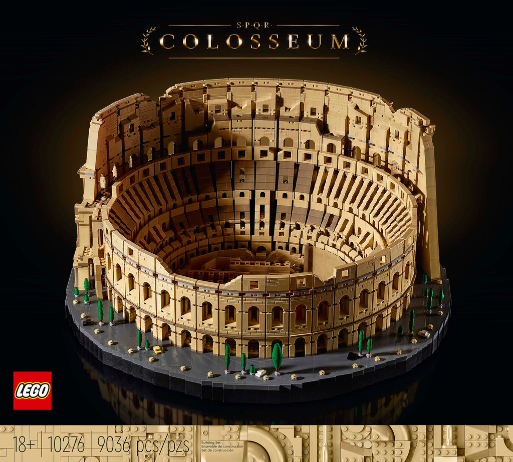 Lego will release its largest set ever - a model of the Colosseum with over 9,000 pieces | LAMINIFIGS.com