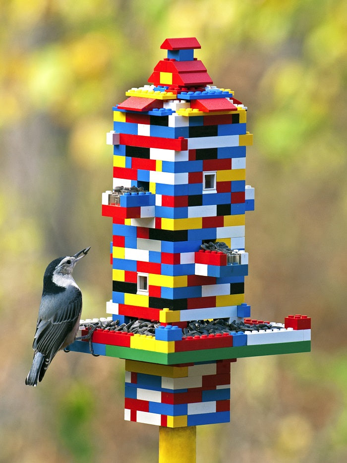 Lego Bird Feeder Idea laminifigs