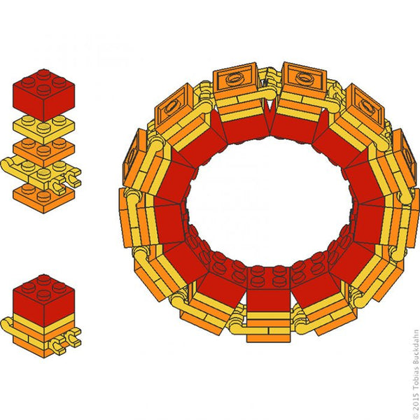 Ingenious ways of connecting LEGO