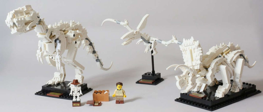 LEGO released Dinosaur fossils building set | LAMINIFIGS