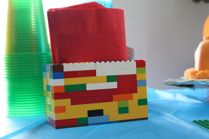 lego napkin holder idea laminifigs