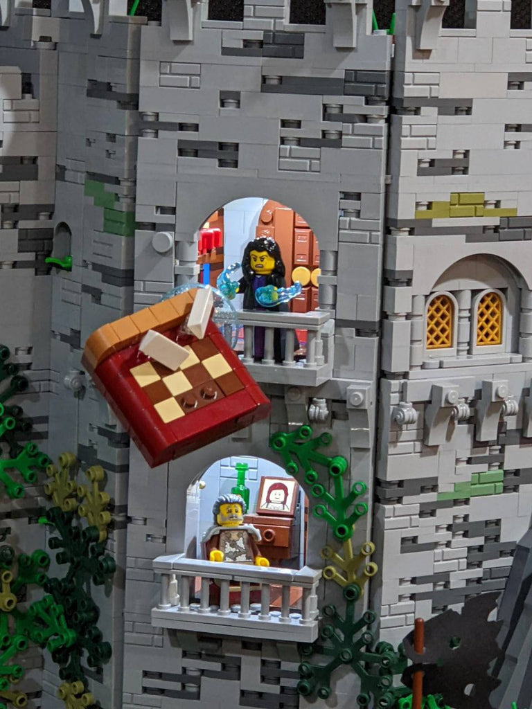 The Witcher 3 fan made an impressive replica of Kaer Morhen from LEGO© | LAminifigs.com