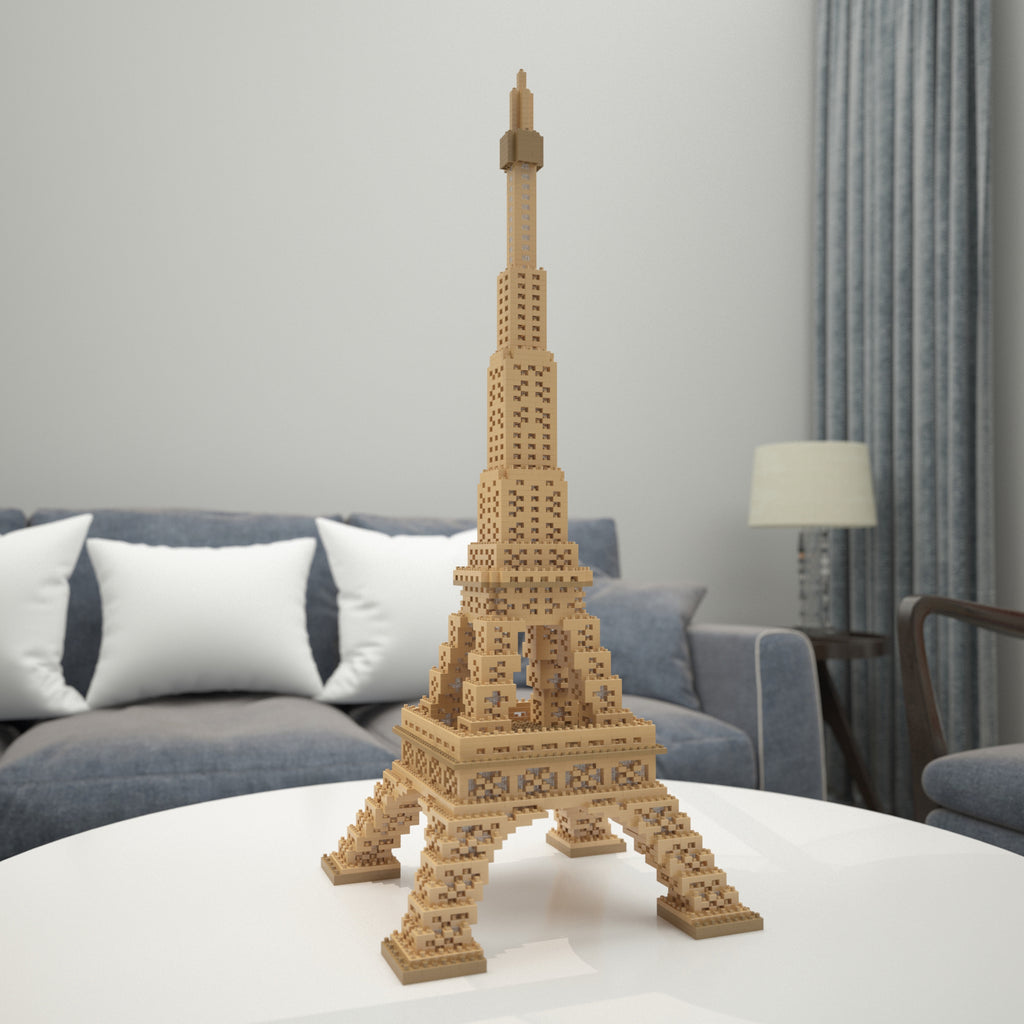 Lego style jekca Eiffel Tower Building Set LAMINIFIGS.com