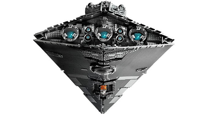 LEGO® unveiled new Empire Star Destroyer Building Set (4784 Pieces) LAMINIFIGS