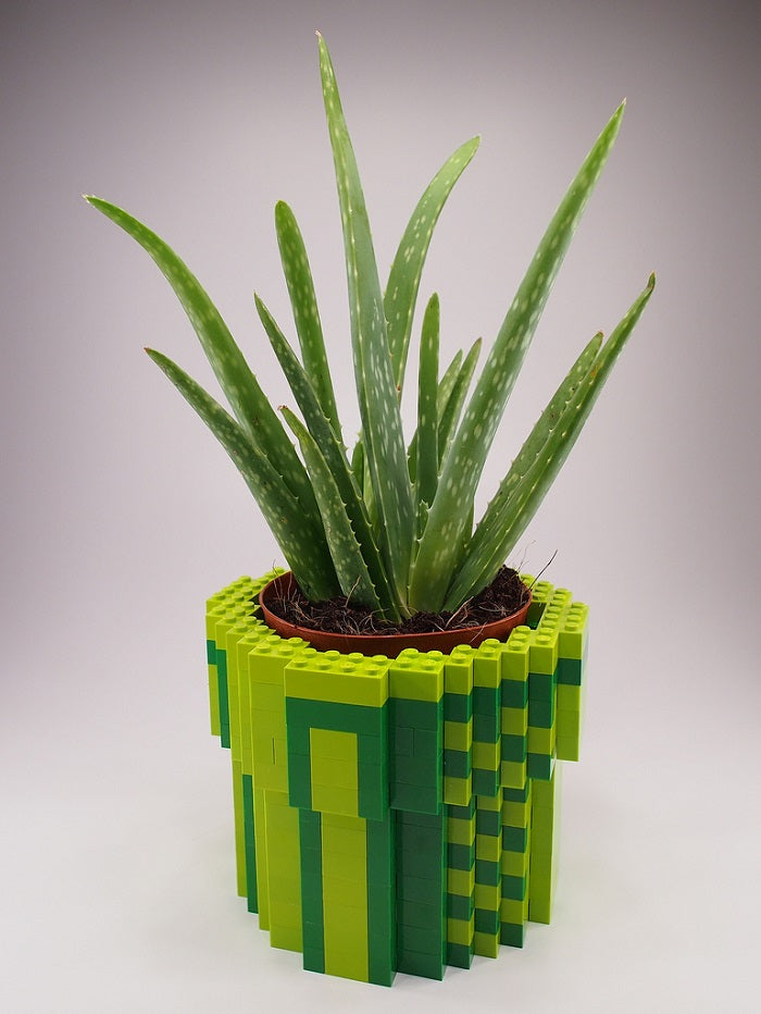 lego flower pot idea laminifigs