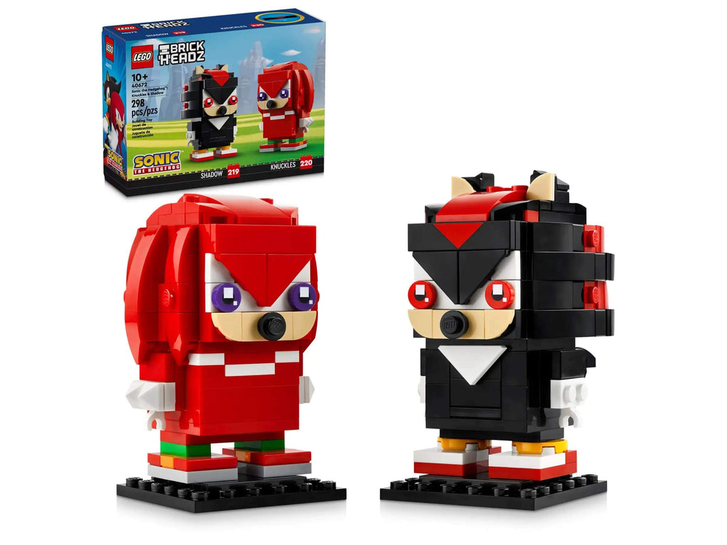 Sonic LEGO Adventures: Shadow and Knuckles Unveiled in Exciting BrickHeadz Sets! | LAminifigs.com