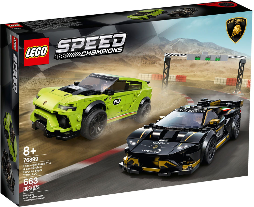 Lamborghini Huracan and Urus will join Lego Speed Champions collection | LAMINIFIGS