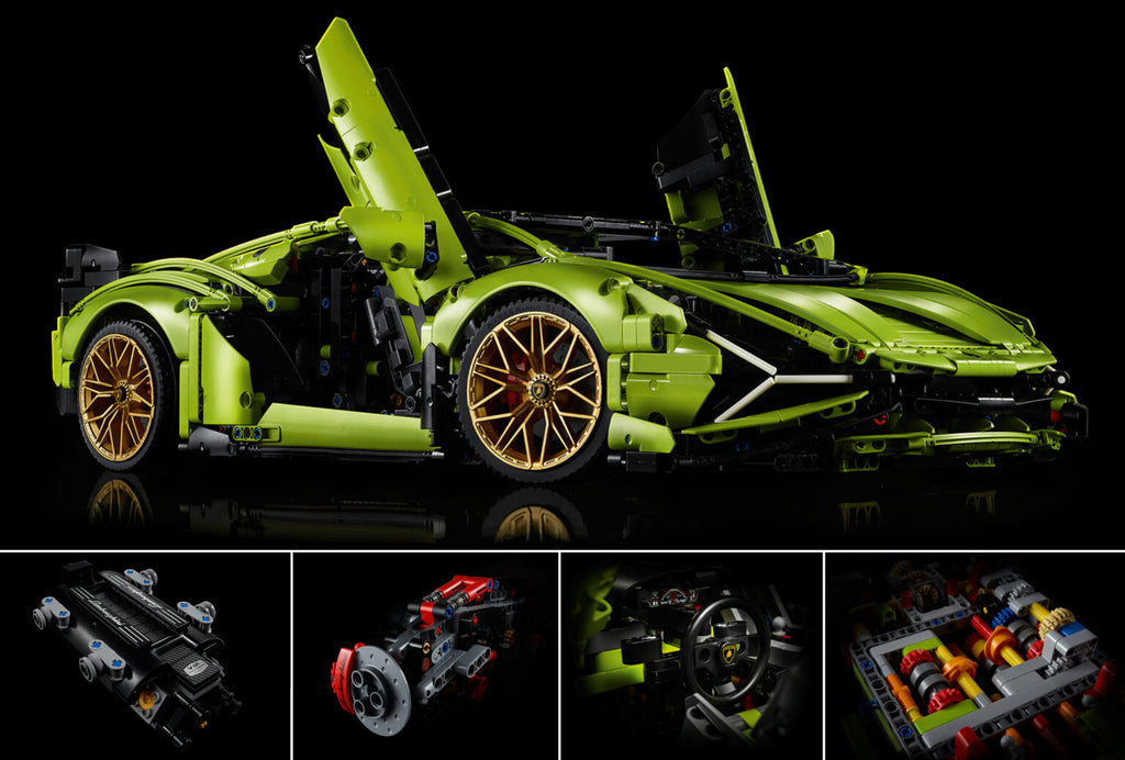 LEGO showed the model of the most powerful Lamborghini supercar | LAMINIFIGS
