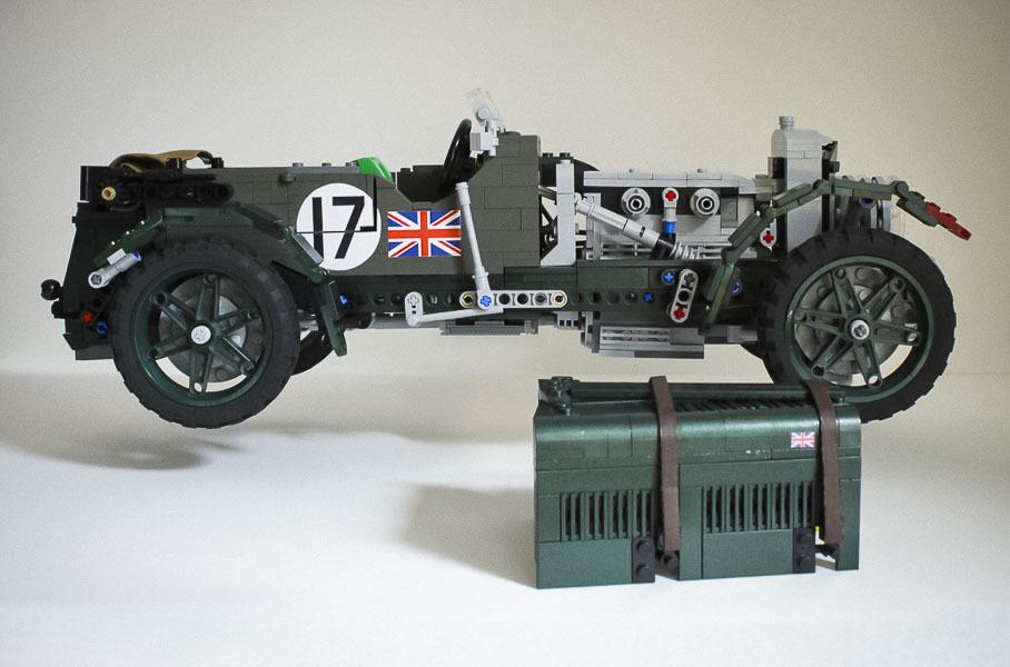 Rare Bentley Blower built with Lego | Laminifigs
