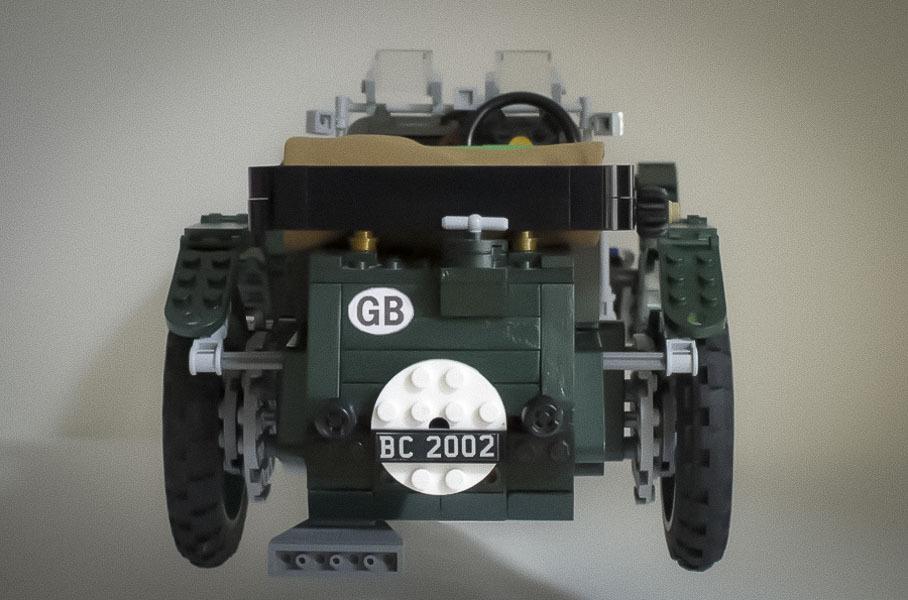 Rare Bentley Blower built with Lego | Laminifigs