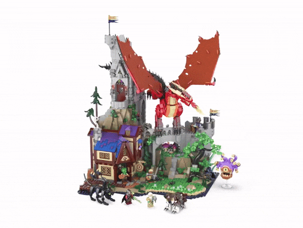 lego dungeons and dragons set laminifigs