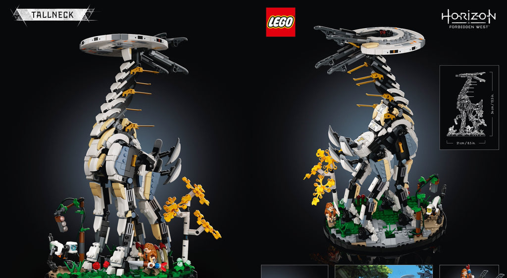 LEGO will release a set with a Tallneck from the Horizon video game | LAMINIFIGS.com
