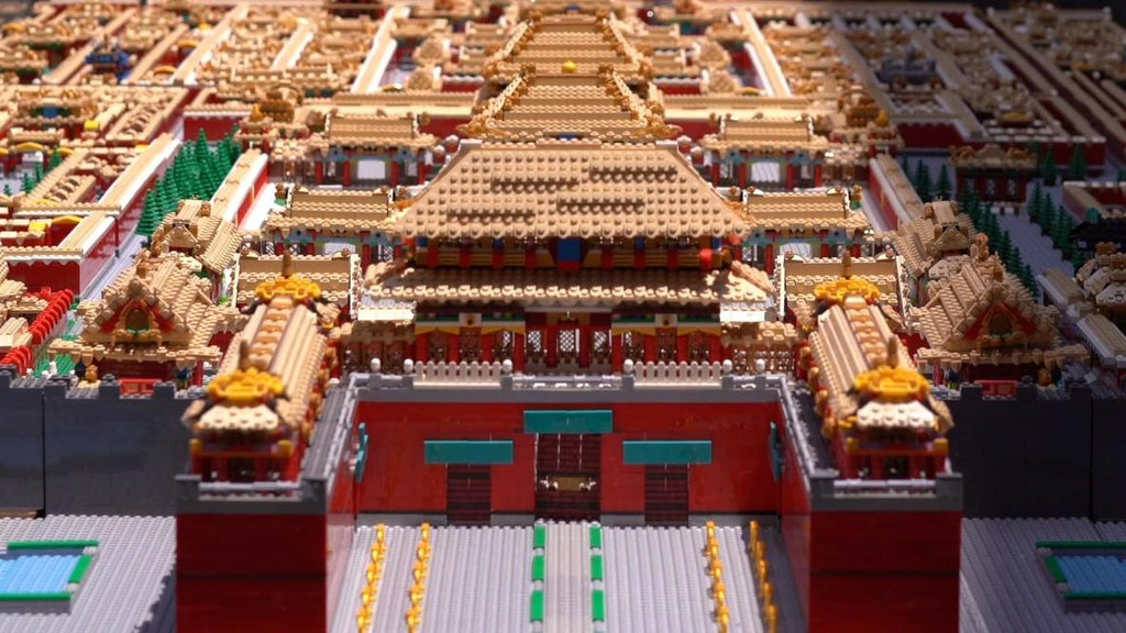 Lego Forbidden City 700,000 pieces China | Laminifigs