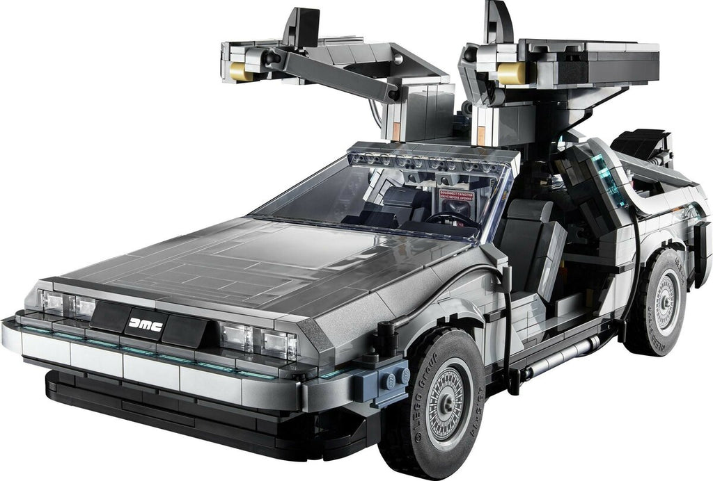 Presentation of the iconic Lego collection set "Back to the Future Time Machine" | LAMINIFIGS.com