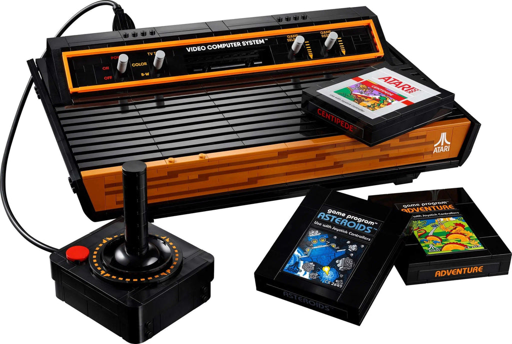 Lego for adults, those who remember how video games started. Presentation of the collection set "Atari 2600" | Laminifigs.com