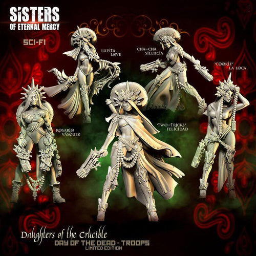 Daughters of the Crucible - Day of the Dead Edition - Troops