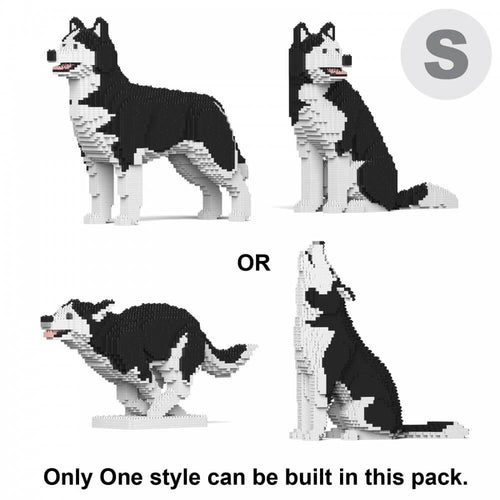 Husky 4-in-1 Pack Dog Sculptures