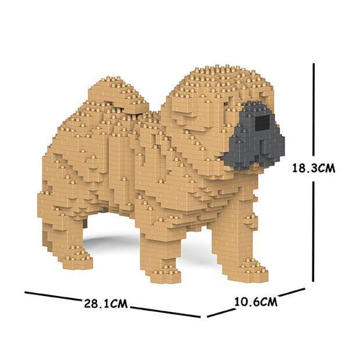 Shar Pei Dog Sculptures