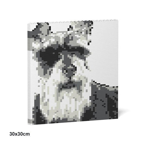 Standard Schnauzer Brick Paintings