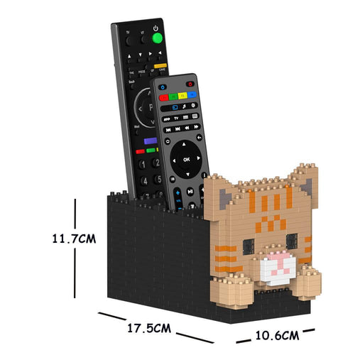 Tabby Cat Remote Control Rack