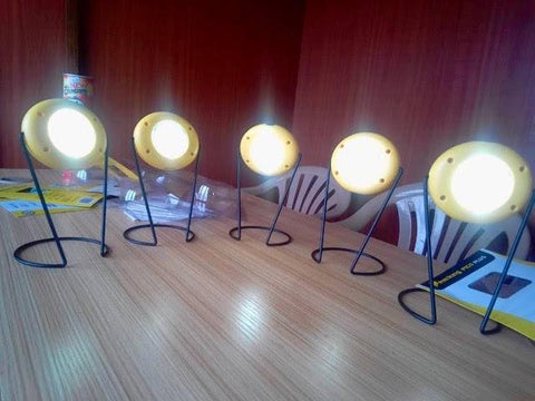 Jordbarn solar lamps donation