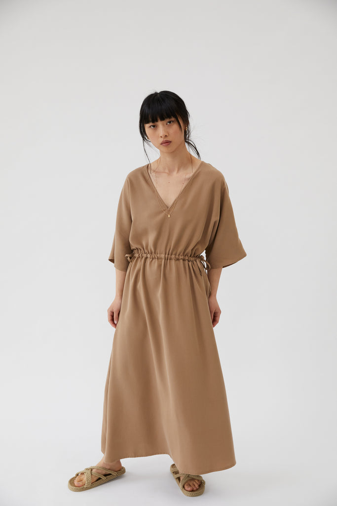 V-Neck Wrap Dress - BABE The Label ®