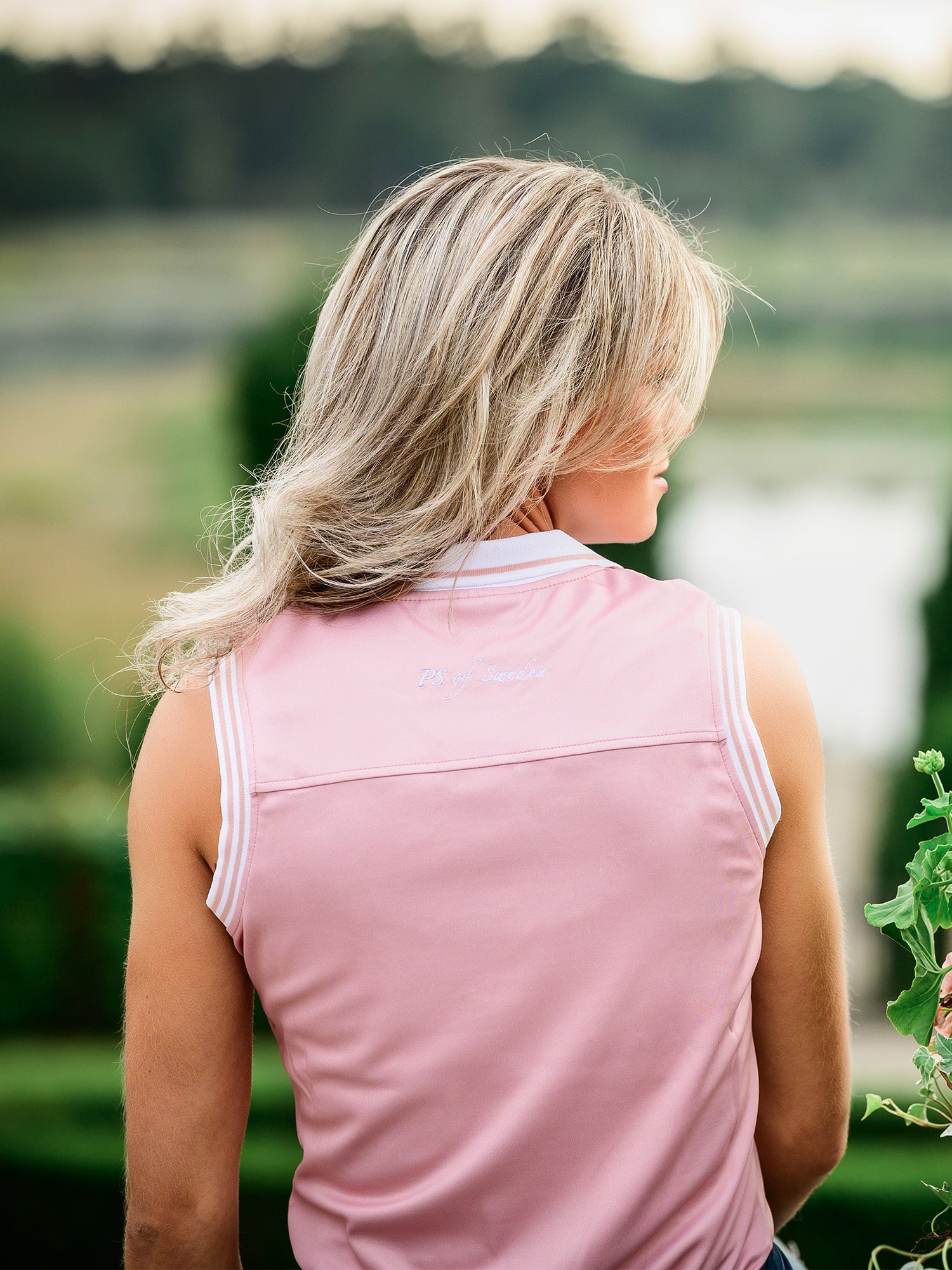 polo vest top