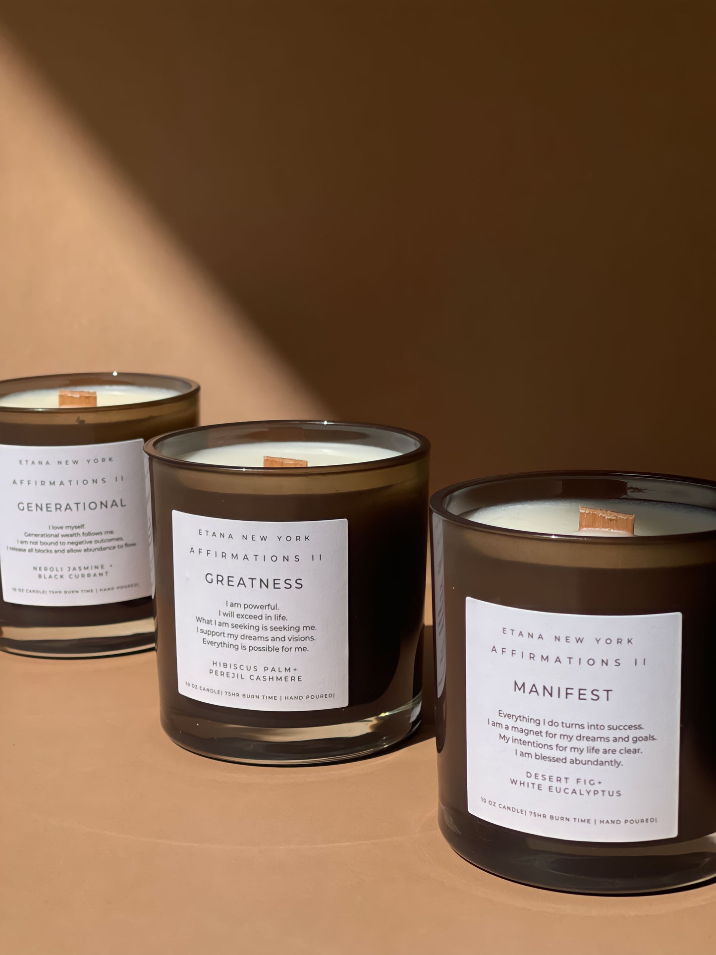 AFFIRMATIONS II TRIO CANDLE COLLECTION