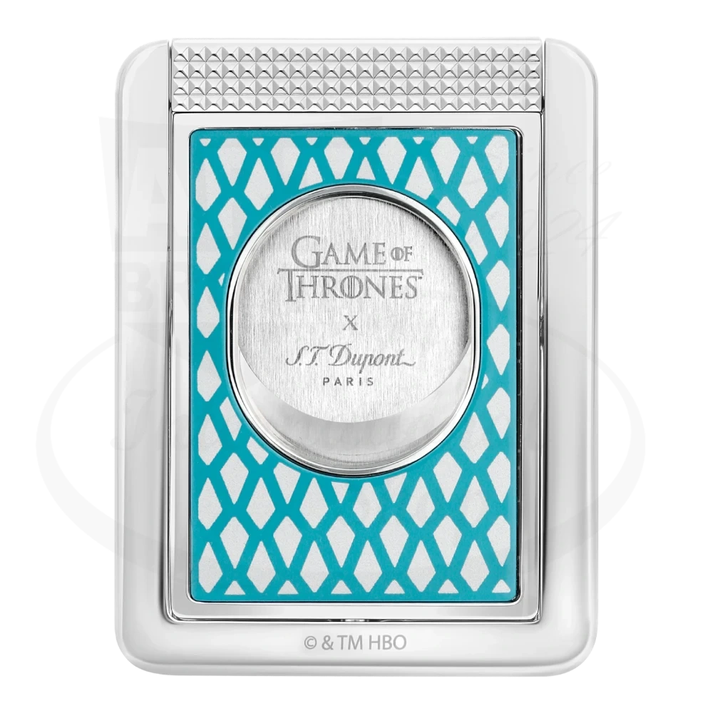 S.T. Dupont x Game of Thrones Limited Edition Cigar Cutter Stand, Fire & Ice