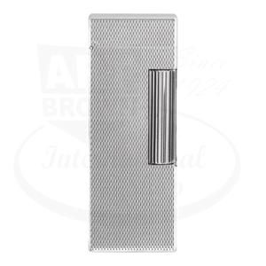 Dunhill Rollagas Silver Barley Grain Lighter -  Art Brown 