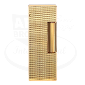 Dunhill Rollagas Gold Barley Grain Lighter -  Art Brown 