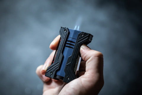 S.T. Dupont Defi Xxtreme luxury torch lighter with double jet flame