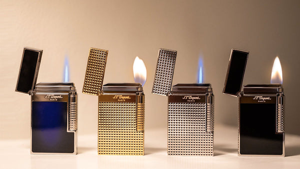 s.t. dupont le gran cling lighters capable of soft flame or torch flame
