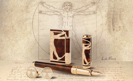 s.t. dupont limited edition vitruvian man collection