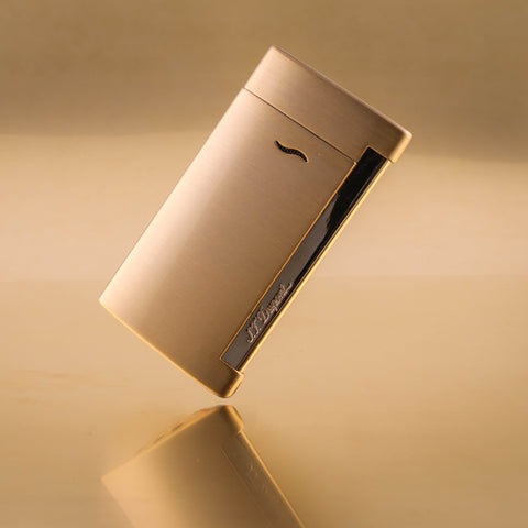 s.t. dupont slim 7 in brushed gold