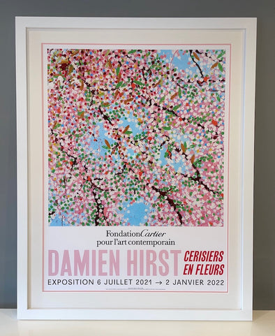 ダミアン・ハースト Damien Hirst 展覧会 ポスター ピンク 最も完璧な