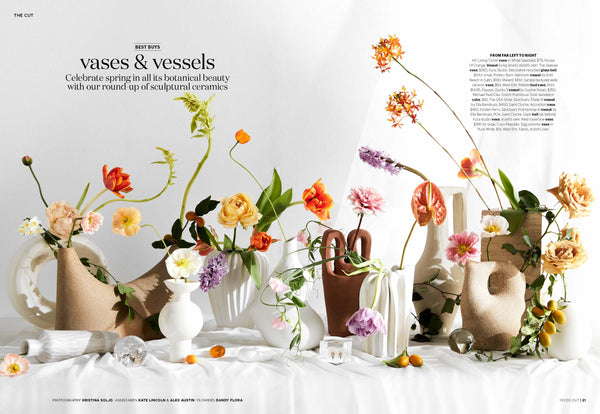 Atley.co CERAMIC VASES styling Interior design Inside Out Magazine