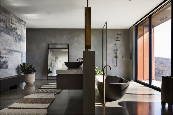 Kelvin View 56 Resident Avenue Luxury Bathroom with views Interior Design
