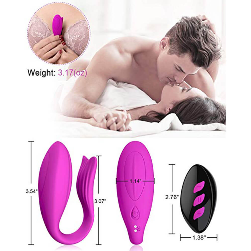 Mermaid Wireless Remote Control Couple Vibrator